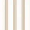 Weiß-Beige gestreift
